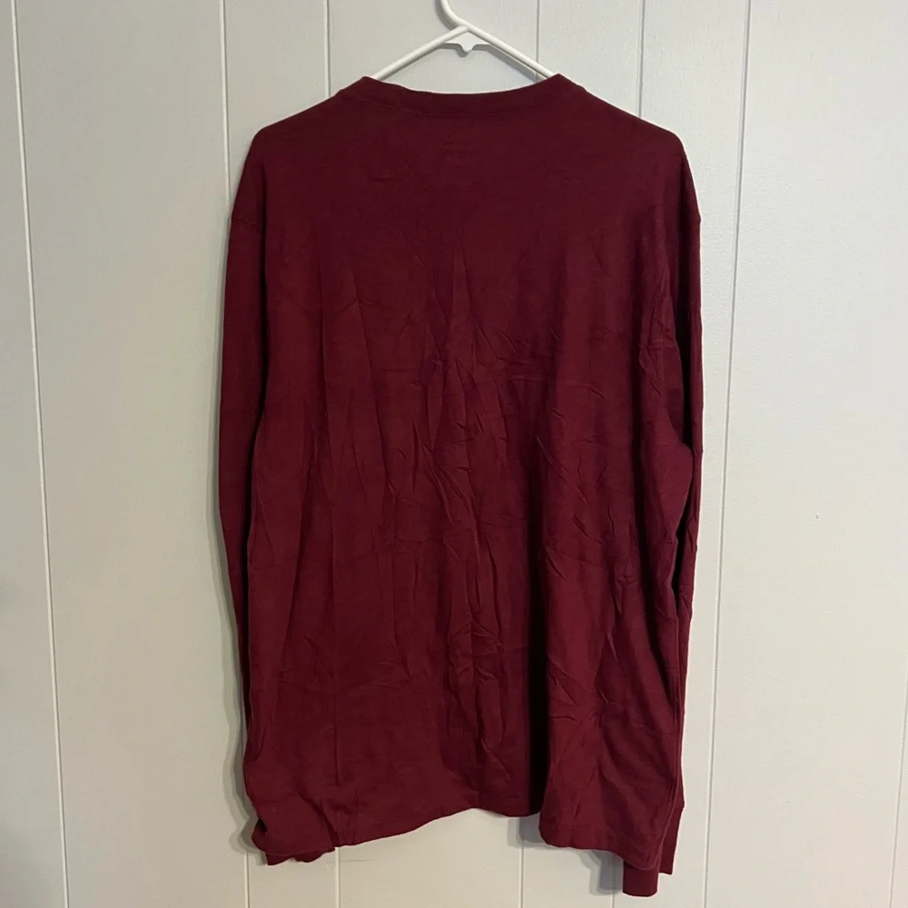 J.Crew three button long sleeve‎ T-shirt size XL